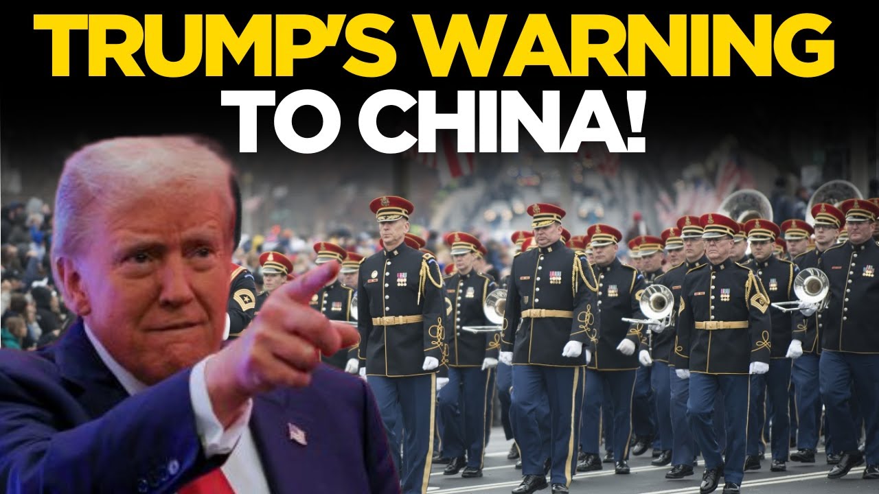 Trump's Show Of Strength As His Military Puts Up A Dynamic Show | China News Live | US China |