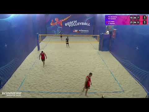 12:15 M. Bedukha / M. Kyselov - O. Kulyk / S. Borets 21.07.2022 | Winners Beach Volleyball
