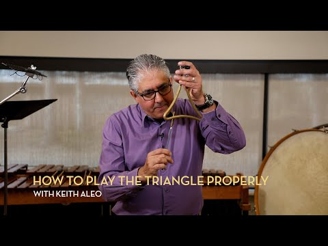 How to Play the Triangle