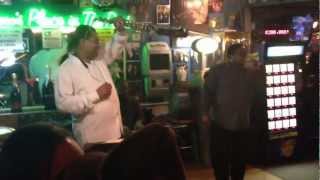 JAZZzology - Skinny Williams Band @ Geno's Place In The Park 23JAN2013 - "Let's Get It On"