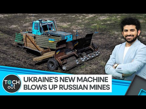 Ukraine tests homemade demining machine | Tech It Out