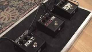 Video thumbnail for ProCo Rat distortion pedal shootout Turbo Rat You Dirty Rat & Rat 2 w Les Paul & Blues Jr amp by gearmanndude