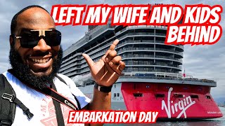 I Left my Family Behind for an AWARD-WINNING PARTY SHIP on Virgin Voyages | Embarkation Day