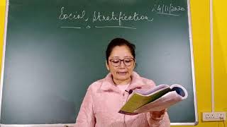 Class 12 Sociology  Chapter 6 - Social  Stratification - Part 1
