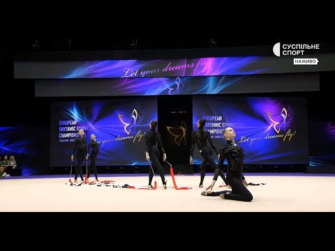 Group Team Ukraine 5 Ribbons Qual 19,450 - European Championships Tallinn 2025