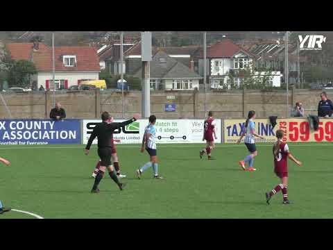 Sussex U13 Girls County Cup Final - Worthing United v Bognor Regis Town 16 April 2023