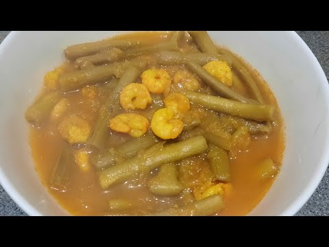 Kochur Loti, Chingri ar Shutki Ranna I Traditional Bangladeshi curry I Arum-Lobe I Prawns I By ALK