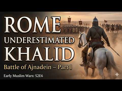 When Rome Sent a Massive Army to Crush Khalid ibn al-Walid (Battle of Ajnadein)