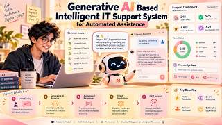 Generative AI-Based Intelligent IT Support System for Automated Assistance Using Python