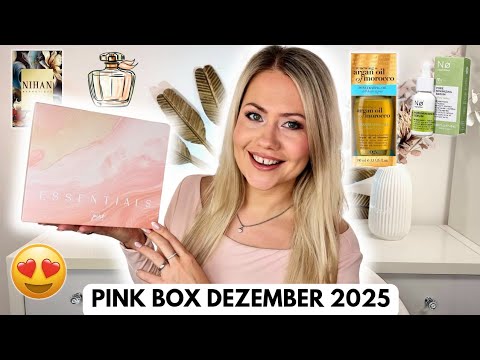 Beautiful 😍! Pink Box December 2025 | €10 discount code, unboxing & giveaway