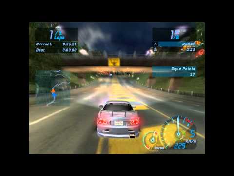 NFSU - gameplay - part 88 - RACE 78 - hard difficulty