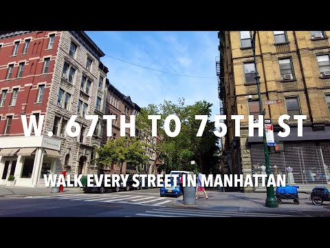 Walking Manhattan | West 67th to 75th Streets | Upper West Side