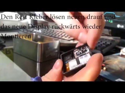 Sony Smartwatch 2 - Display Wechseln