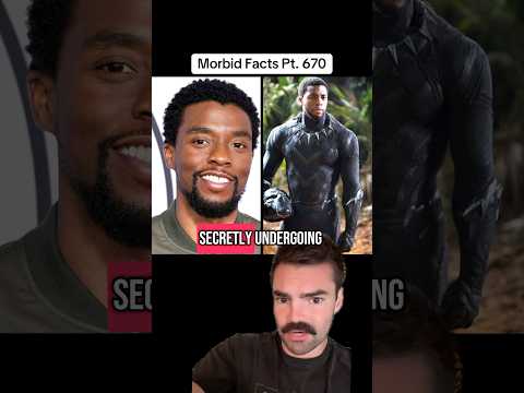Chadwick Boseman did WHAT after his cancer diagnosis?! 🥺 #morbidfacts