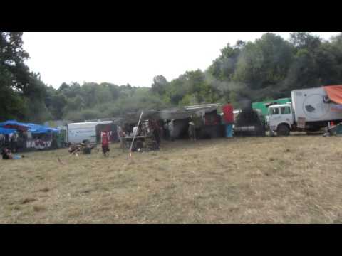 Slovtek 2013 - walking along the sound systems on the bottom of the hill - part 2/2