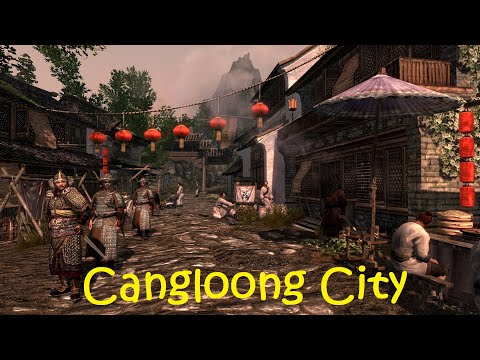 SKYRIM MOD CangLoong City (Part 1) LE and SE