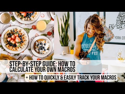 Macro Tracking for Beginners | How To Calculate Your Own Macro Goals & Easily Track Your Macros