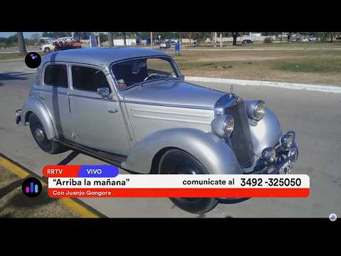 De Santiago del Estero a Esperanza en un Mercedes 1954 por los 100 años del Esperanza Automóvil Club
