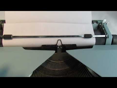 Facit Portable Typewriter