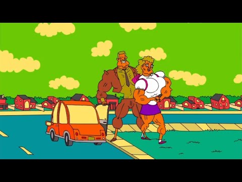Adult Swim Bumper Muscles