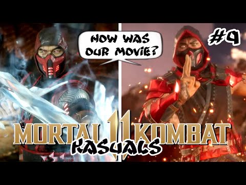 KASUAL MATCHES - PRACTICING OTHER NINJAS - SUB-ZERO & SCORPION ONLINE CASUALS - MK11