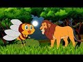सिंह आणि मधमाशी कथा-Lion and Honey bee Story-Marathi Goshti-Marathi Fairy Tales-Marathi Moral Story