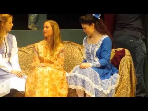 Rianne Ross as Lavinia " A Little Princess" Rehearsal