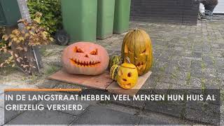 Huizen worden volop versierd voor Halloween