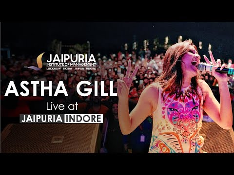 Astha Gill Live Performance on Naagin at Jaipuria Institute of Management, Indore
