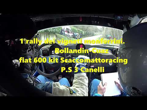 1rally dei vigneti monferrini. Cameracar Rollandin-Cuaz