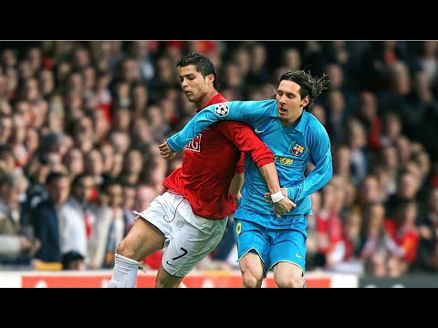 Manchester United vs FC Barcelona (2007-08 UCL Semi-Finals 2nd leg) Skills Highlights