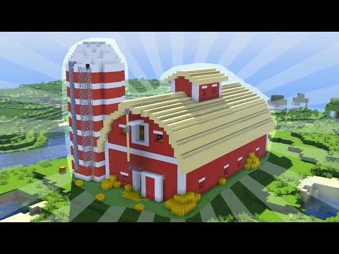 N11cK - How To Build a Minecraft BARN (CREATIVE BUILDING)