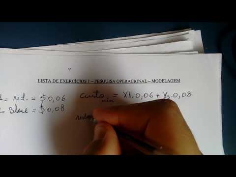 Aula 1 - pesquisa Operacional modelagem matemática