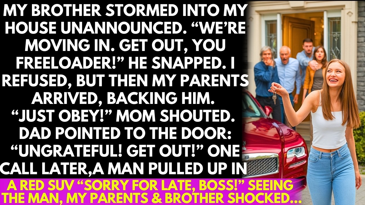 My parents want to give my house to my brother. When I refused, Dad yelled, "Ungrateful! Get out!"