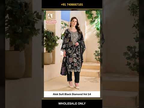 Alok Suit Black Diamond Vol 14 – product video thumbnail
