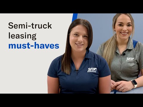 What you need to lease a semi-truck