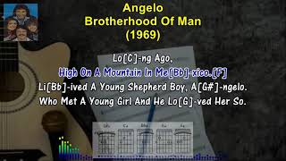 ANGELO - Brotherhood Of Man (1969) (Karaoke Sing-A-Long Lyrics &amp; Guitar Chords) #oldies #classic