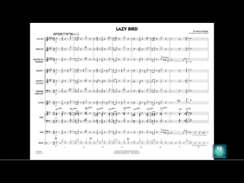 Lazy Bird by John Coltrane/arranged by Mike Tomaro