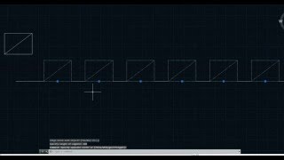 How to align a block to a line using the measure command in AutoCAD