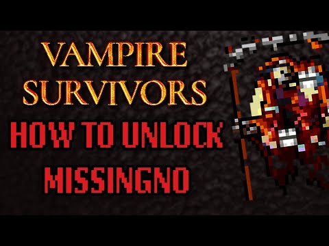 How To Unlock Secret Character MissingNO - Vampire Survivors
