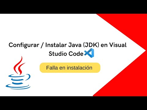 Configurar / Instalar Java (JDK) en Visual Studio Code