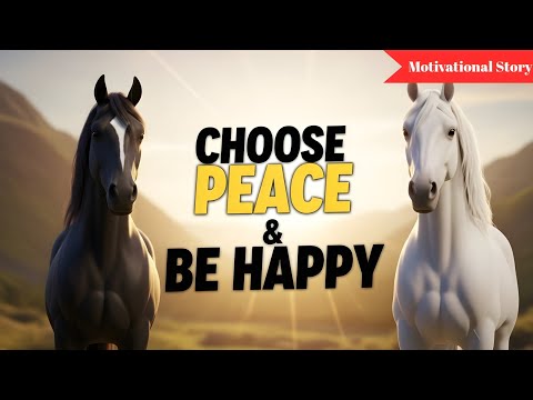 Choose Peace & Be Happy | Short Motivational story .