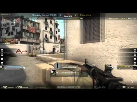 UrbanLAN Winter 2k15 - DisVe Epi 1v3 (4k) vs Warmup Heroes - Highlight