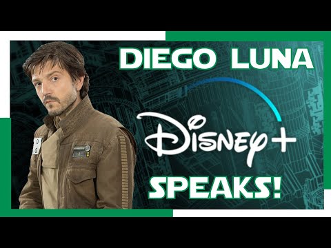 DIEGO LUNA SPEAKS ABOUT CASSIAN ANDOR DISNEY PLUS SERIES!