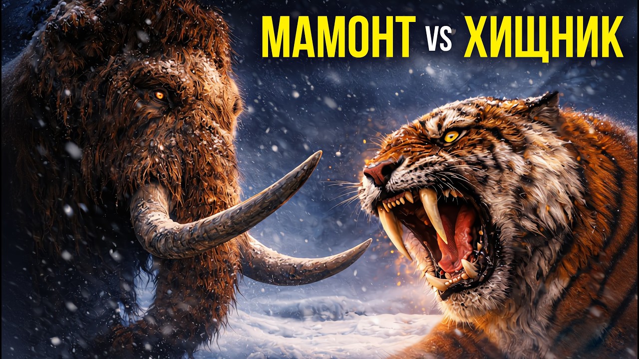 Самые опасные и гигантские животные ледникового периода