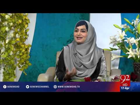 Subh E Noor - 17-04-2016 - 92NewsHD
