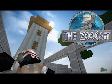 Minecraft Jurassic World Season 2: Designing New Towers! (Minecraft 1.8 Jurassicraft 2.0)