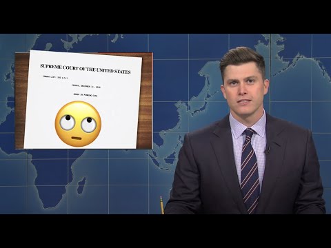 'SNL' Weekend Update Mocks Trump's Supreme Court Lawsuit Dismissals