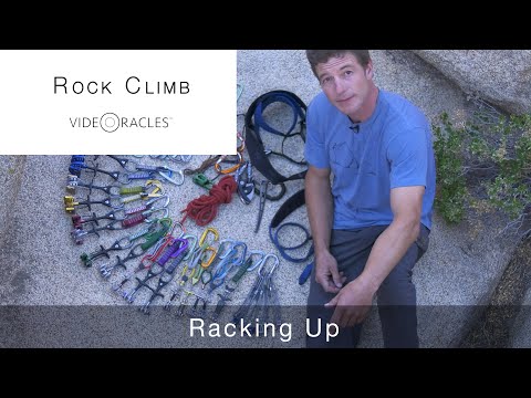 Racking Up for Trad Climbing