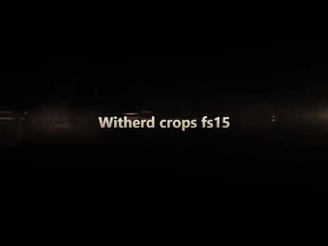 How to remove withered crops in farming simulator 2015